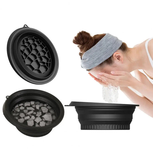 🧊 Perle de Glace - Bol Pliable en Silicone pour Bain de Glace Facial Kokoro