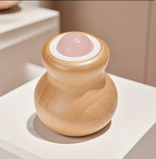 🌿 Soin Précieux – Boule de Massage en Jade Raffermissante