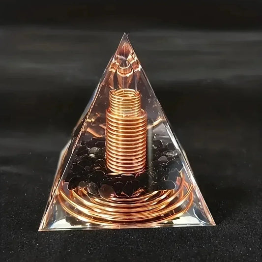 ✨ Pyramide d’Énergie Orgonite
