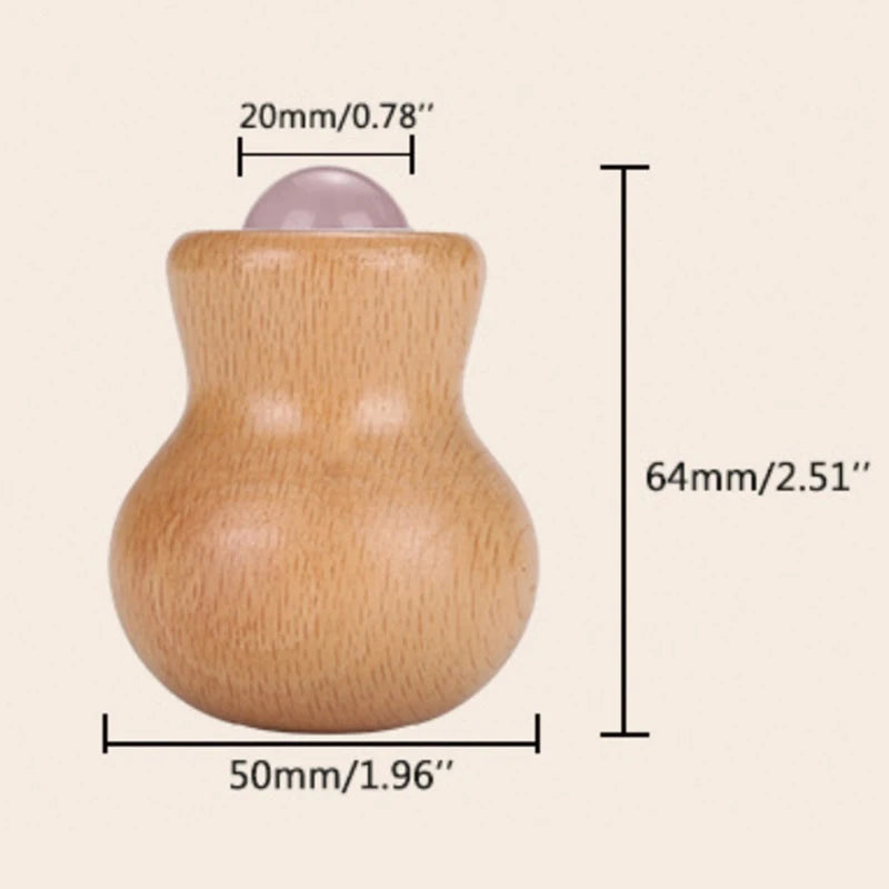 🌿 Soin Précieux – Boule de Massage en Jade Raffermissante